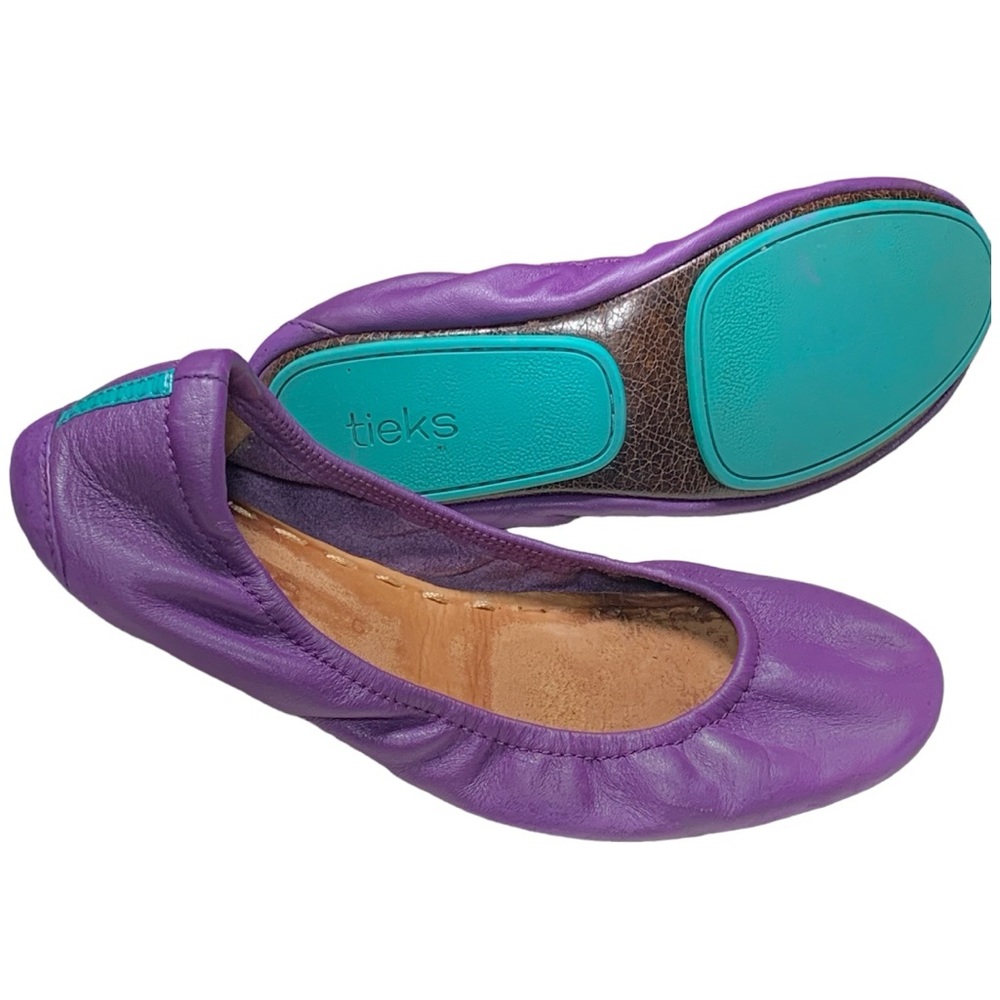 Tieks, leather flats